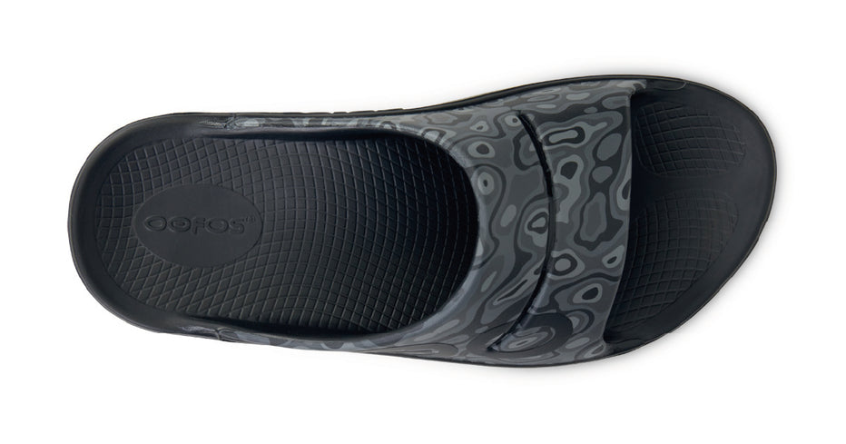 靴 OOahh Sport - Black Water Camo OOahh Sport Black Water Camo – OOFOS HK
